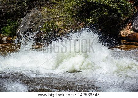 Yosemite River Spindrift