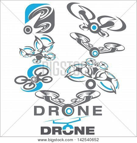 drone concept designed in a simple way so it can be use for multiple proposes