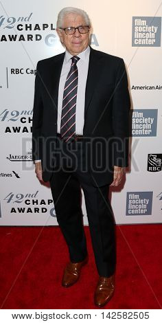 NEW YORK-APR 27: Journalist Carl Bernstein attends the 42nd Chaplin Award Gala at Alice Tully Hall, Lincoln Center on April 27, 2015 in New York City.