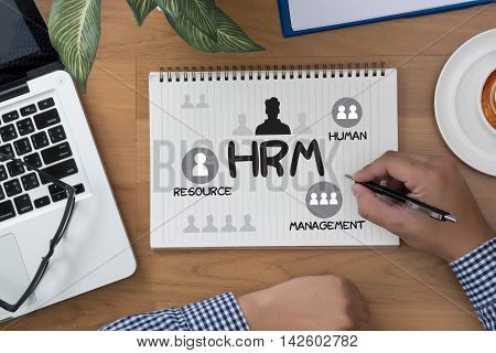 Hrm Human Resource Management  Strategy Planning Working Hrm Man