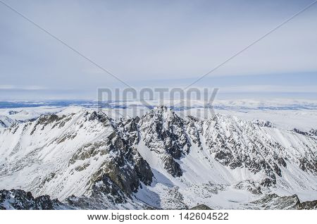 The Endless Expanses Of The Siberian Mountains