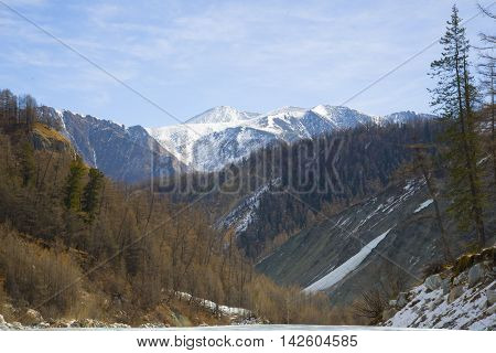 The Endless Expanses Of The Siberian Mountains