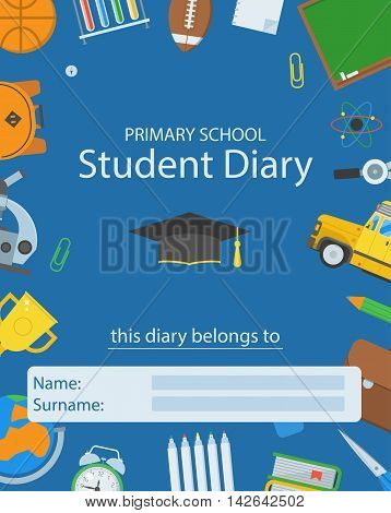 Primary School Diary Cover
