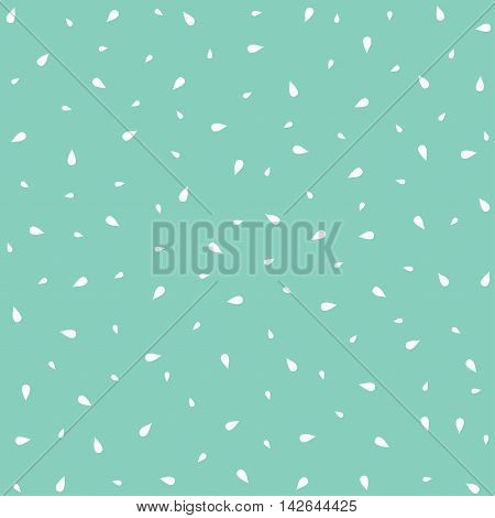 Decorative template texture with green leaves. Stylized leaf pattern.