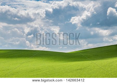 Fields Near Hodonin In Moravia