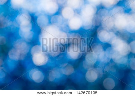 Blurred Lights Circular Bokeh Abstract