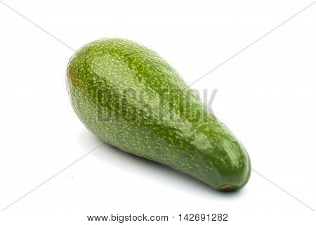 avocado fruit vegetables on a white background