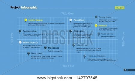 Classic scatter diagram. Element of graph, presentation, chart, diagram. Concept for business template, infographics, presentation, report. Can be used for topics like management, analysis, marketing