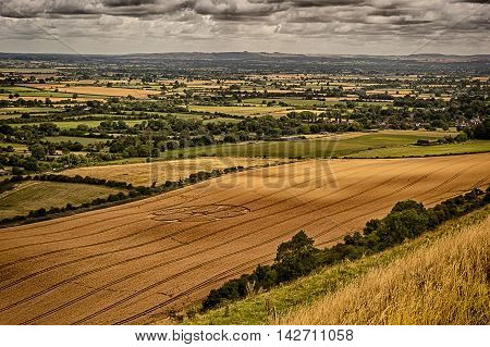 Crop Circles - White Horse - Westbury