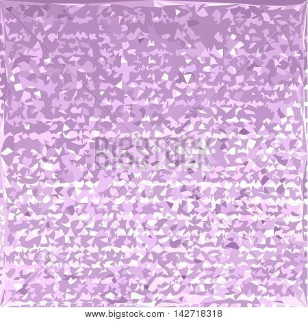 Low polygon style illustration of an antique fuschia camo abstract geometric background.