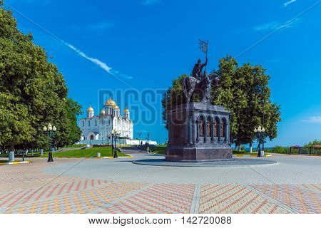 Dormition Cathedral (1160) In Vladimir, Russia