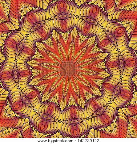 The image is computer graphics created using various programs. It can be used in the design of your site design textile printing industry in a variety of design projects.