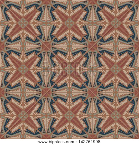 Seamless abstract vector texture ethnic tribal pattern background.Boho chic style pattern.