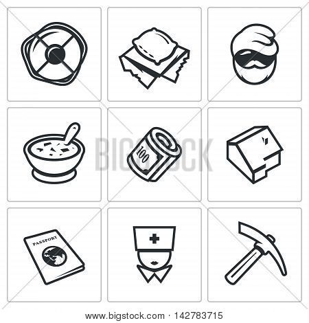 Lifebuoy, Accommodation, Homeless, Chowder, Money, Home, Passport, Doctor, Tool