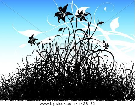 Vector Floral Background