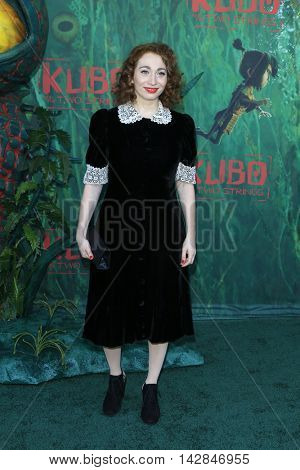LOS ANGELES - AUG 14:  Regina Spektor at the 