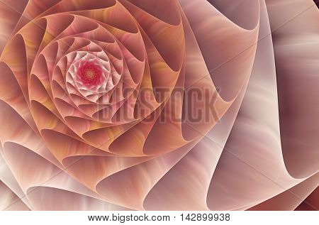 abstract fractal background a computer-generated 2D illustrationspiral