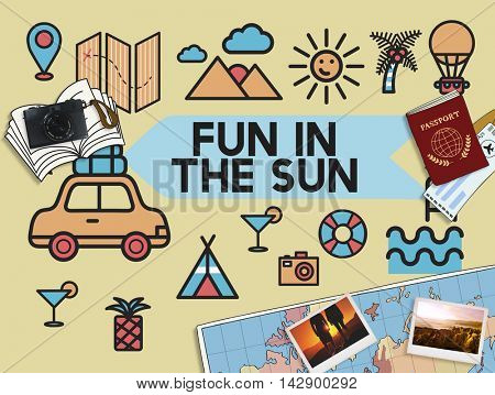 Travel Vacation Sun Fun Enjoyment Concept