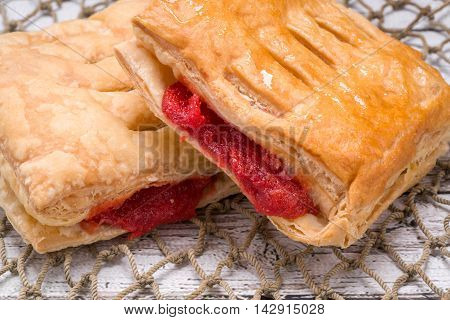 Guava bars tropical island flavor pastry dessert