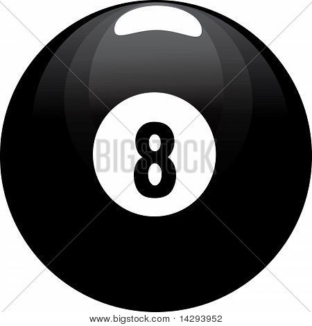 8 공의 벡터 일러스트 레이 션