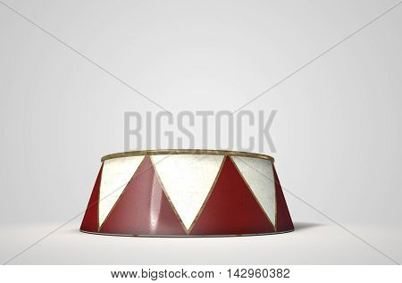 Circus Podium Isolated