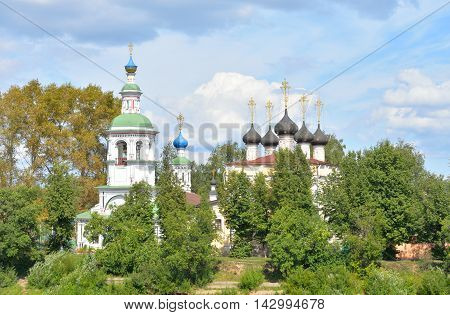 Church of St.Dimitrov Prilutsky on Navolok in Vologda Russia.
