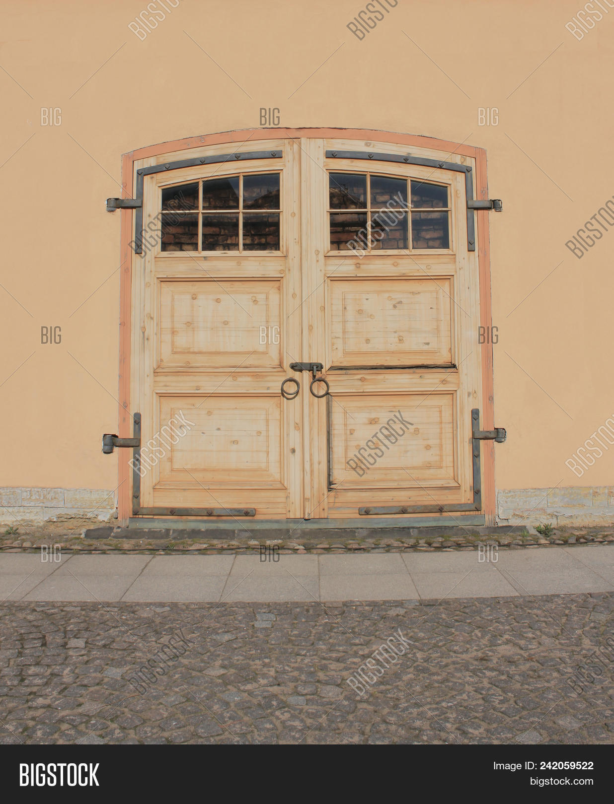Antique Wooden Front Image Photo Free Trial Bigstock