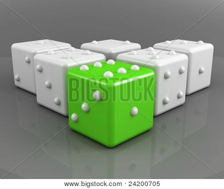 Concetto di Leadership dices