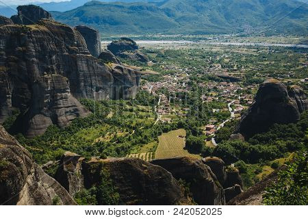 Monastery Of The Great Meteoron - The Largest Monastery In Meteor