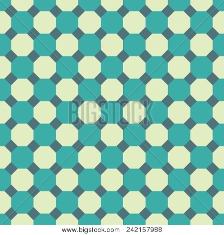 Seamless Abstract Geometric Octagon Pattern Texture Background