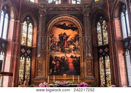 Basilica Santa Maria Gloriosa Dei Frari, Venice, Italy