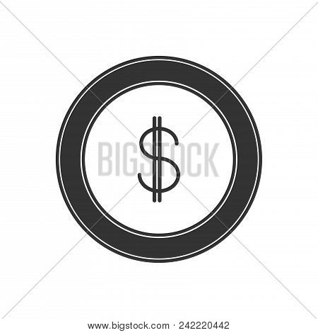 Finance Vector Flat Icon Or Button