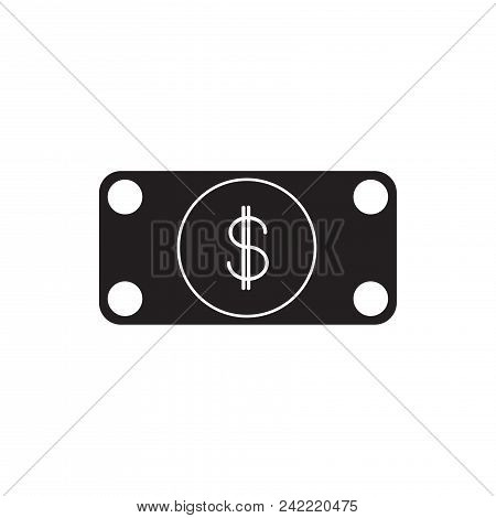 Finance Vector Flat Icon Or Button