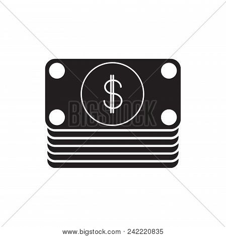 Finance Vector Flat Icon Or Button
