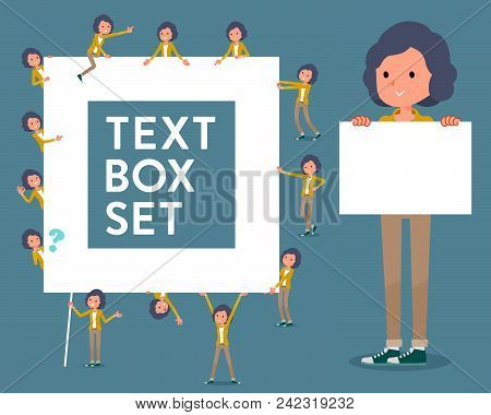 Flat Type Yellow Jacket Middle Women_text Box