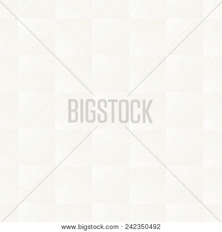 Vector Seamless Subtle Lattice Pattern. Modern Stylish Texture With Monochrome Trellis. Repeating Ge