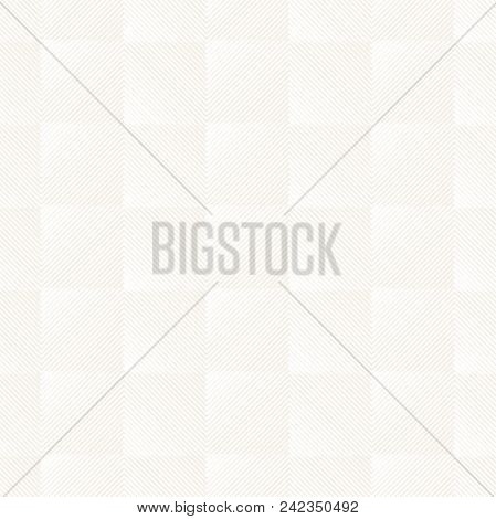 Vector Seamless Subtle Lattice Pattern. Modern Stylish Texture With Monochrome Trellis. Repeating Ge