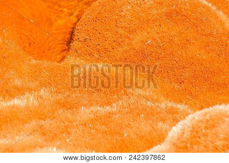 Copper Red Polluted Lake Mine In Gossan Cobre Huelva Spain