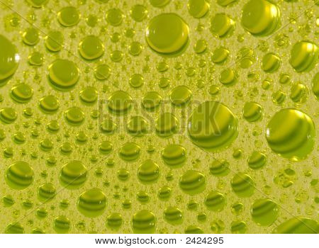 Signor giallo pulito detergente bolle