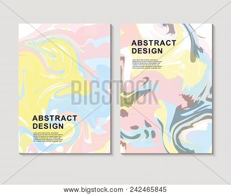 The Abstract Colorful Background. It Can Be Used For Posters, Card, Flyers, Brochures, Magazines And