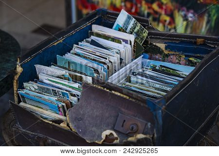 Tel Aviv-jaffa, Israel - 24 November 2017:street Flea Market Of Old Things And Antiques In The Old D