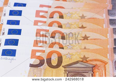 Euro Money. The Currency Of The European Union.
