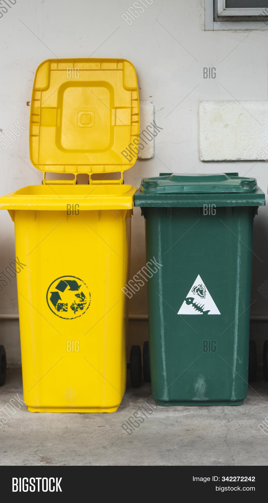 Garbage Trash Bins Image & Photo (Free Trial) Bigstock