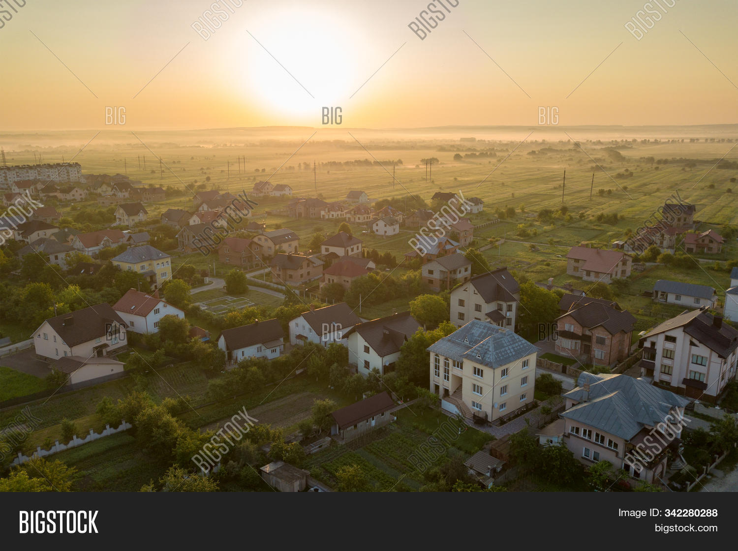 Aerial View Rural Image & Photo (Free Trial) | Bigstock