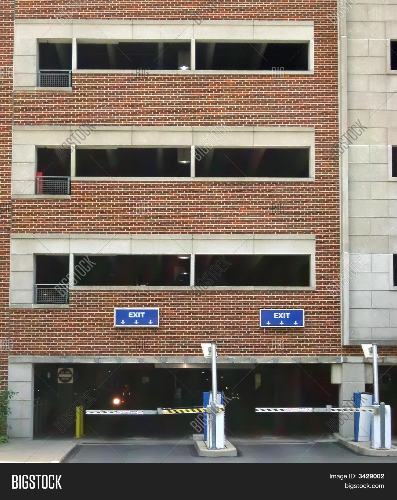 Parking Garage Exit Image & Photo (Free Trial) Bigstock