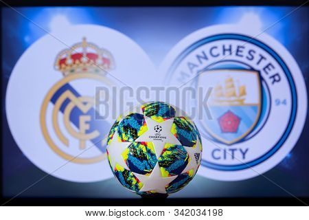 Uefa Champions League 2020, Round Of 16 Ucl Football, Knockout Stage, Playoff, Official Adidas Socce