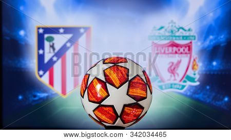 Uefa Champions League 2020, Round Of 16 Ucl Football, Knockout Stage, Playoff, Official Adidas Socce