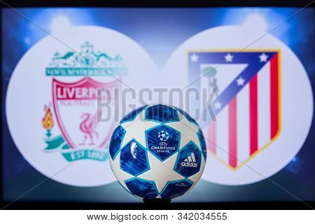 Uefa Champions League 2020, Round Of 16 Ucl Football, Knockout Stage, Playoff, Official Adidas Socce