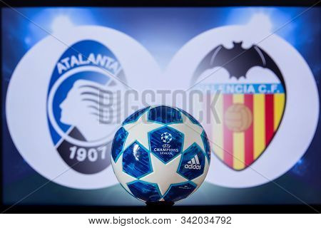 Uefa Champions League 2020, Round Of 16 Ucl Football, Knockout Stage, Playoff, Official Adidas Socce