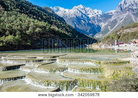 Beautiful Of Blue Moon Valley, Landmark And Popular Spot For Tourists Attractions Inside The Jade Dr